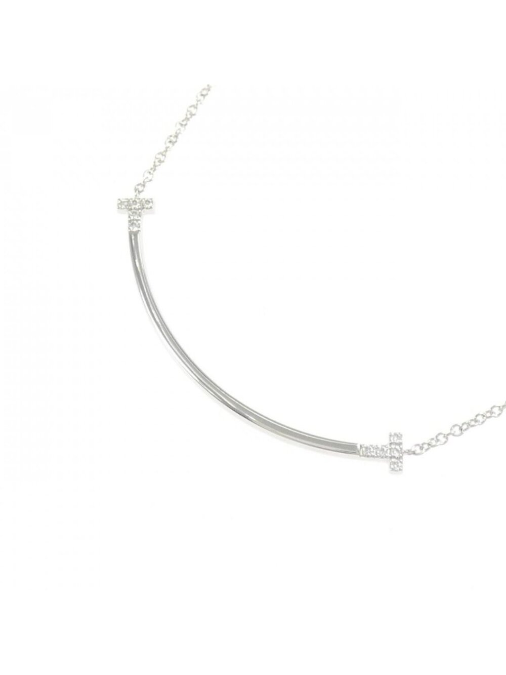 Tiffany & Co T Smile Small Necklace - Picture 3 of 6